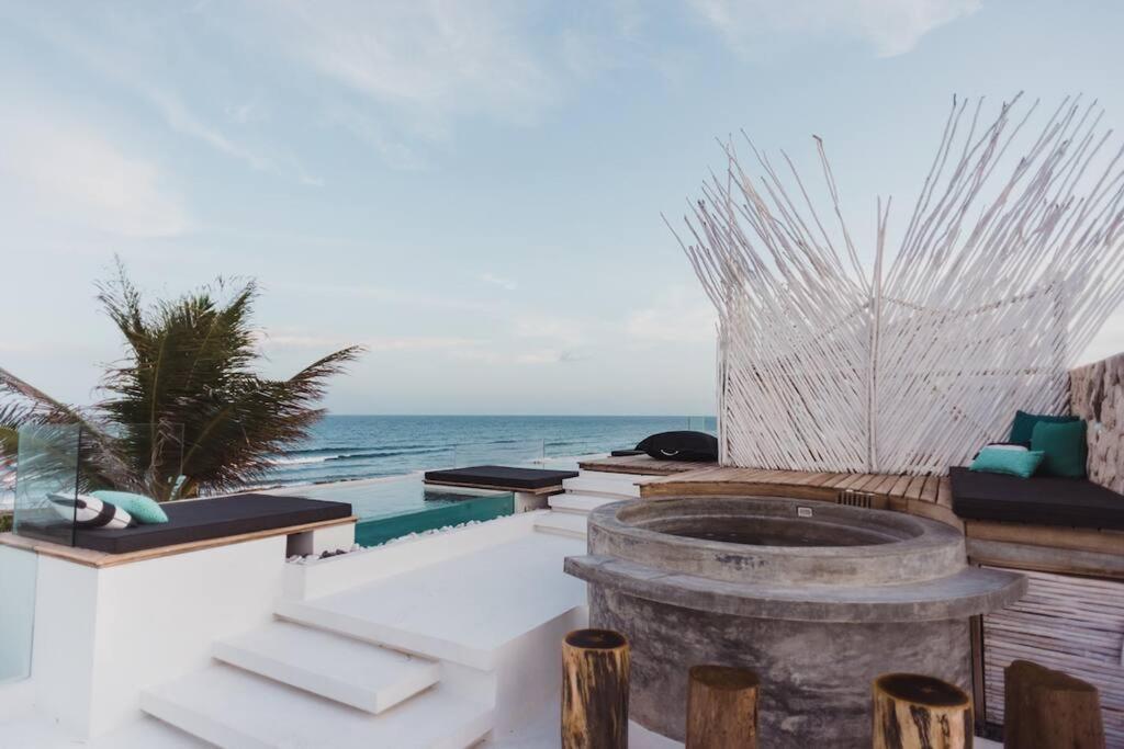 Tulum Beachfront Villa I'Ik By Casa Xuul Tulum Exterior photo