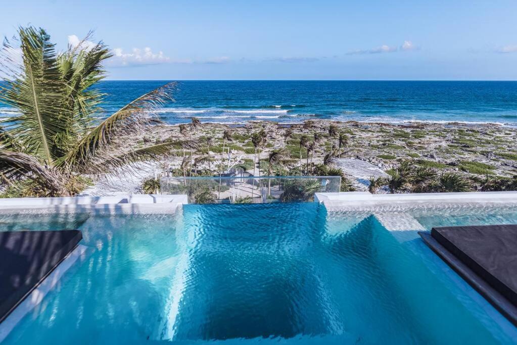 Tulum Beachfront Villa I'Ik By Casa Xuul Tulum Exterior photo